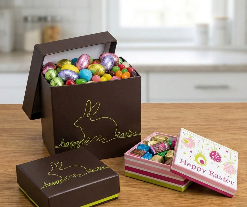 box of easter chocolate